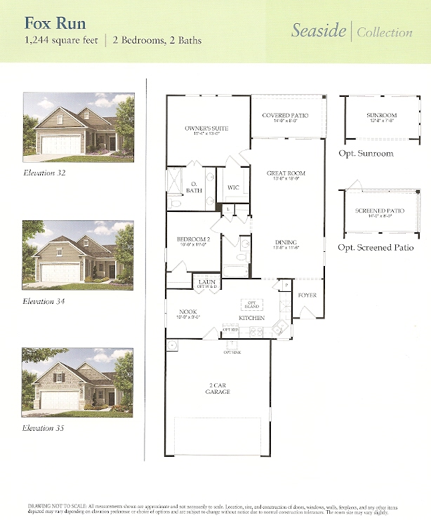 Fox Run Floor Plan